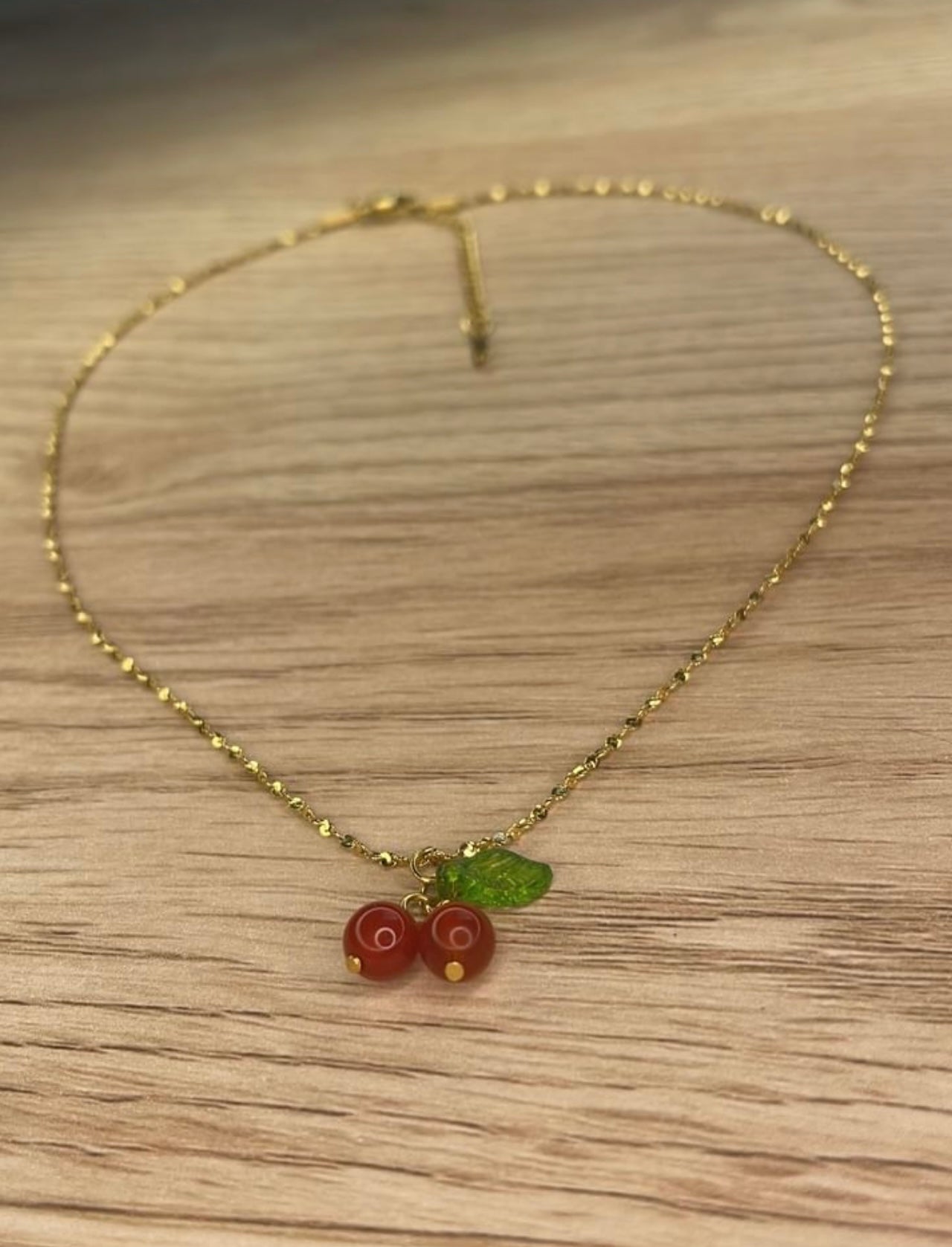 CHERRY NECKLACE 🍒