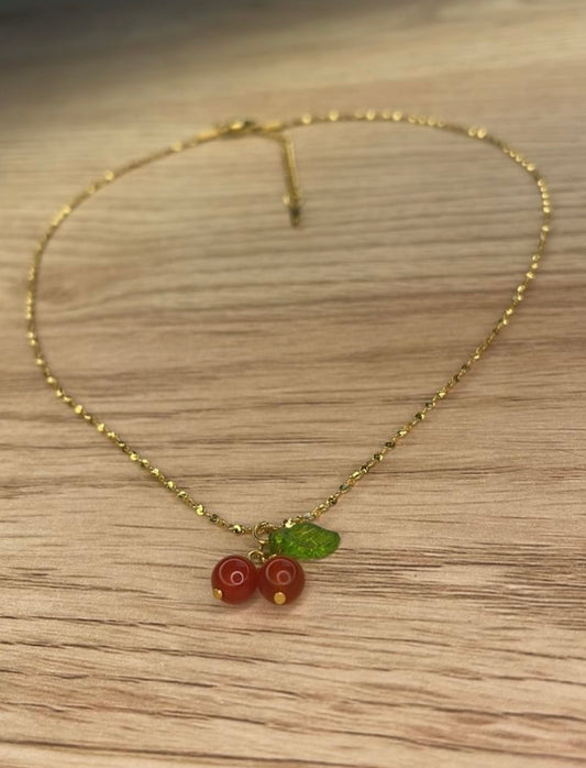 CHERRY NECKLACE 🍒